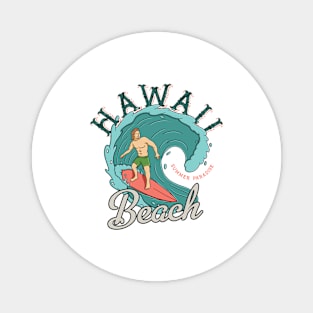 Hawaii Beach Magnet